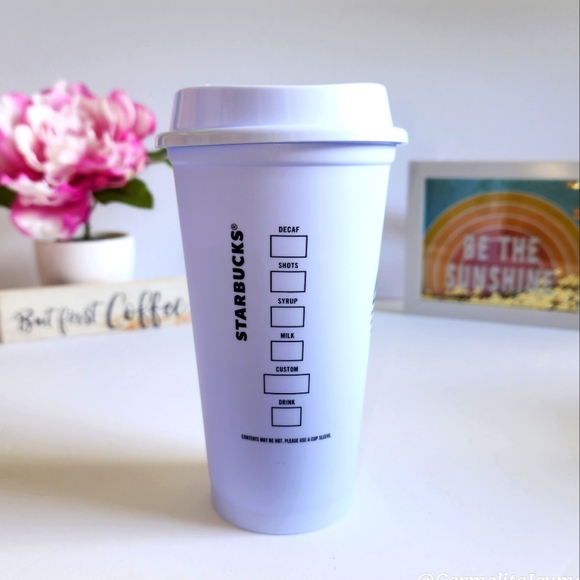 🤍 Starbucks 🥤FIU Campus Collection 16oz Reusable Hot Cups ☆》NWOT《☆ - Picture 3 of 5